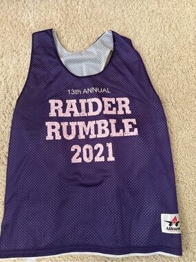 Raider Rumble 2021 Purple Mesh Reversible Jersey